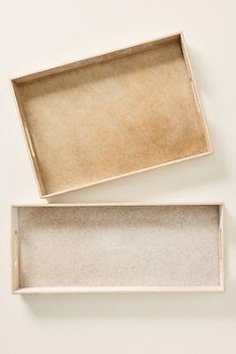 Sienna Calf Hair Tray
