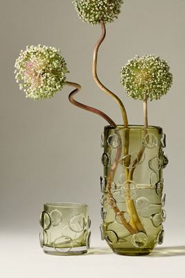 Dewdrop Pebble Glass Vase