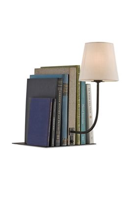 OldKnow Polished Stone Bookcase Lamp