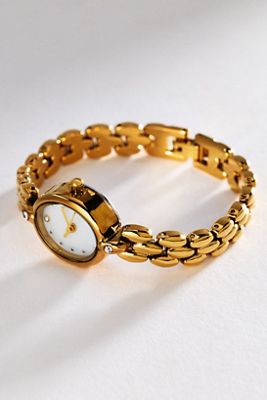 By Anthropologie Braided Metal Watch
