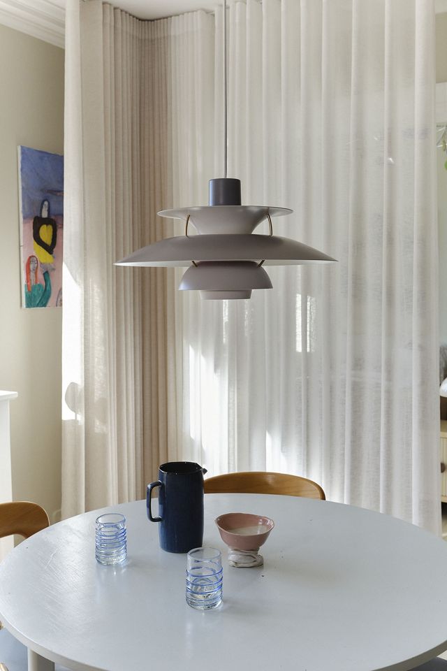 PH5 Spun Tiered Three Shade Metal Pendant Light #2