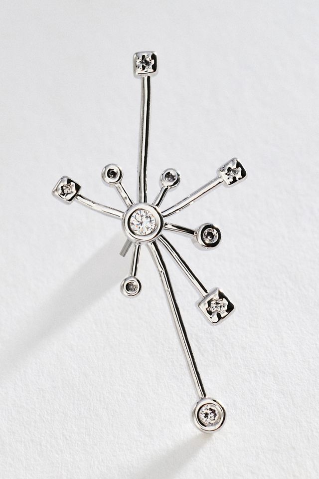 By Anthropologie Celestial Burst Earrings #1