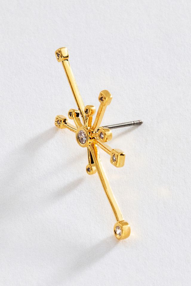 By Anthropologie Celestial Burst Earrings #1