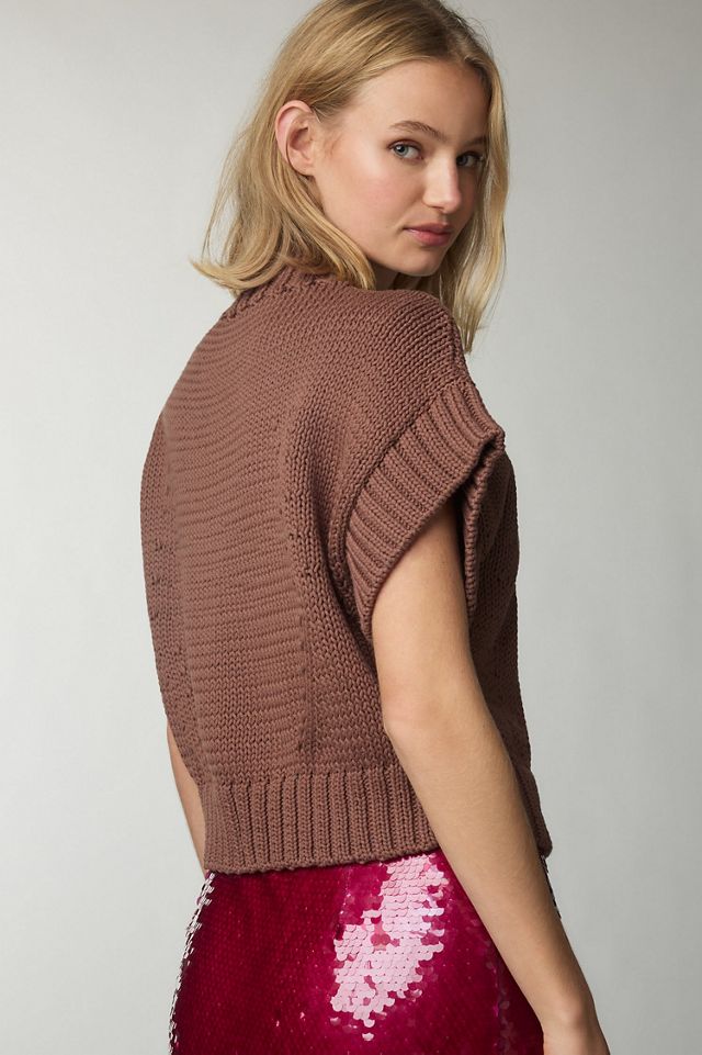 Maeve The Pippa Mock-Neck Sweater: Extended Shoulder Edition #1