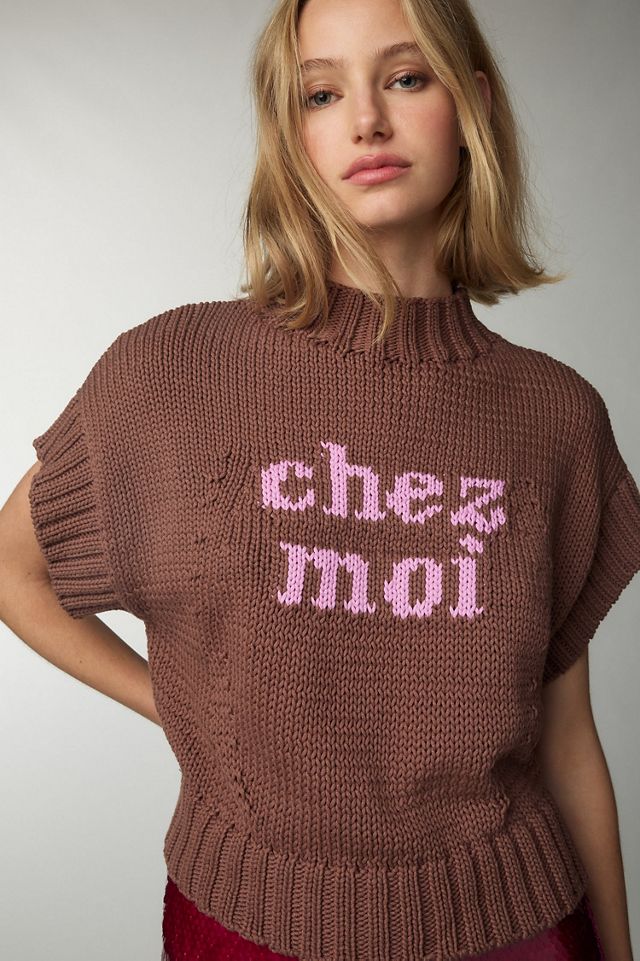 Maeve The Pippa Mock-Neck Sweater: Extended Shoulder Edition #2