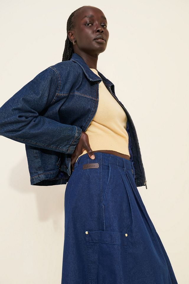 Barbour Saima Denim Midi Skirt #2