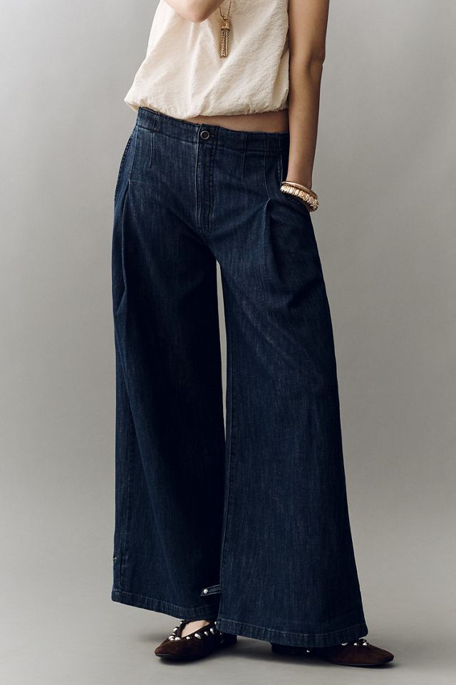 Pilcro High-Rise Wide-Leg Trouser Jeans #2