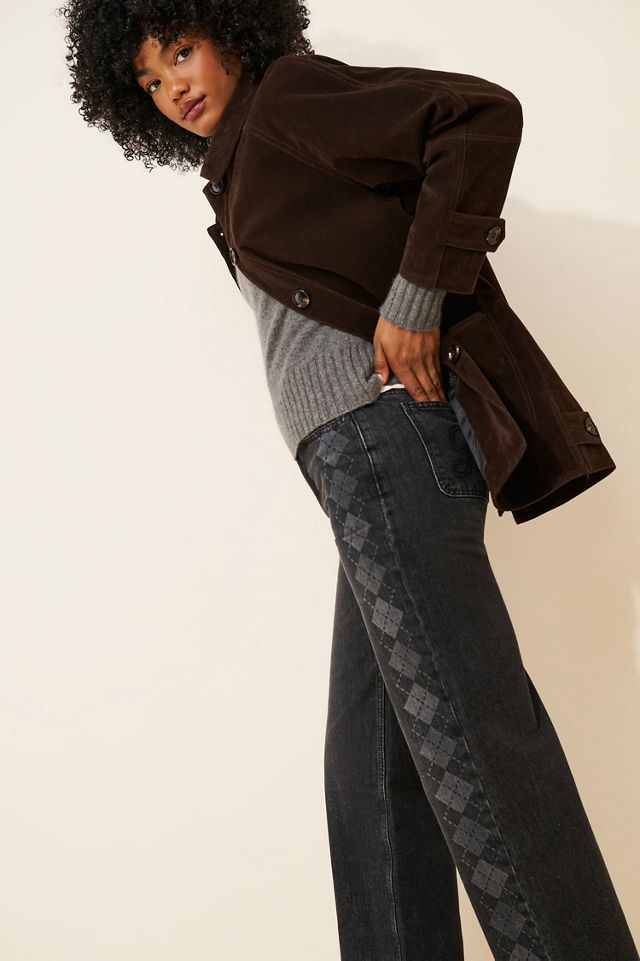Damson Madder Sinclair High-Rise Wide-Leg Jeans #3