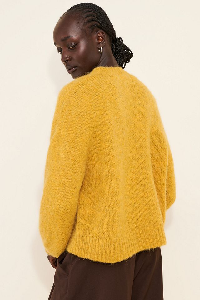 Electric & Rose Crewneck Balloon Sleeve Sweater #1