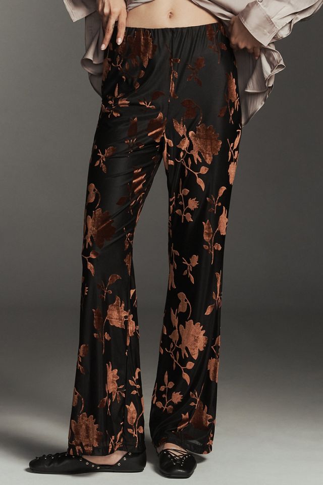 Hutch Velvet Burnout Flare Pants #2