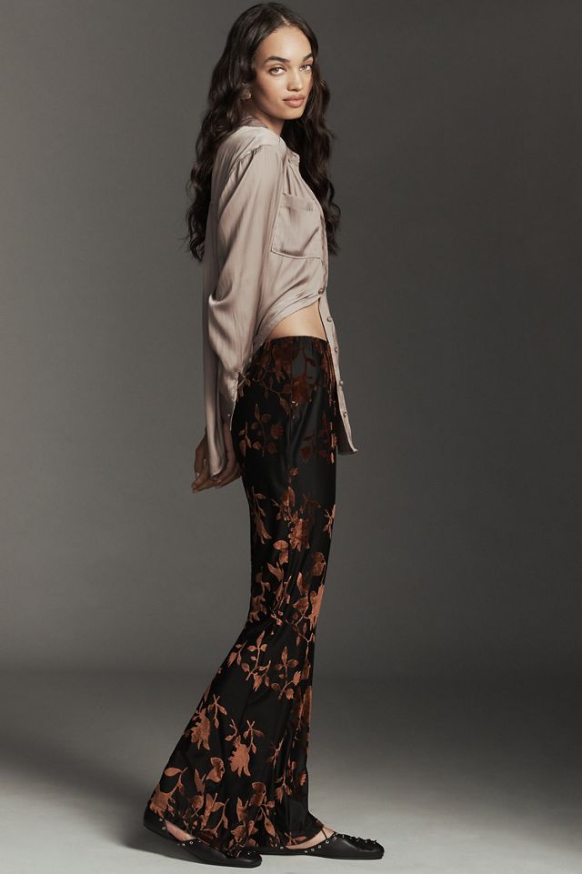 Hutch Velvet Burnout Flare Pants #3