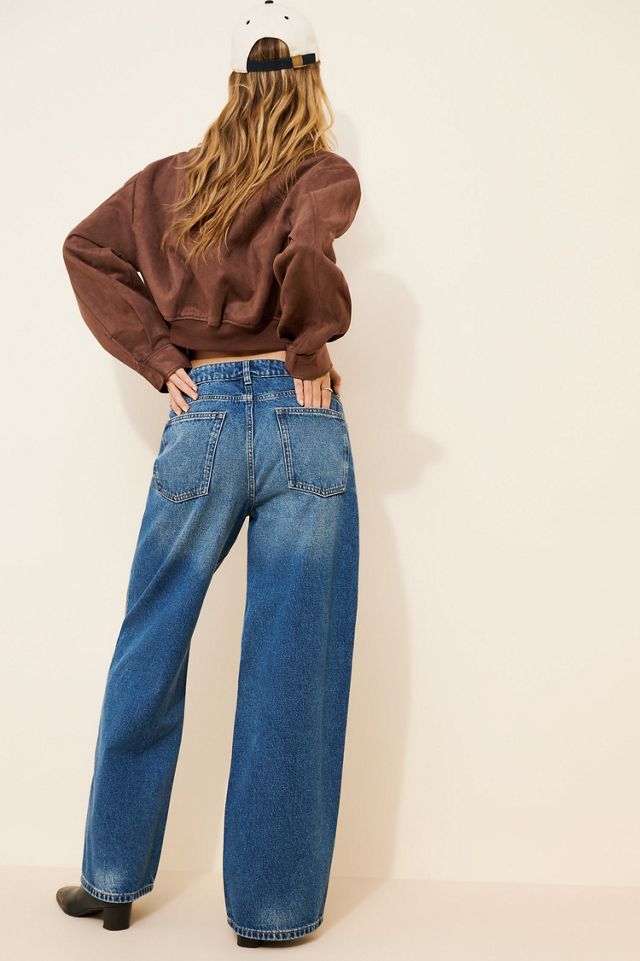 Warp + Weft Low Slung Wide Leg Jeans #1