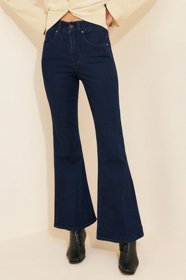 Universal Standard Farrah High Rise Flared Jeans #2