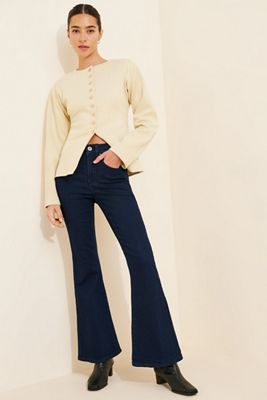 Universal Standard Farrah High Rise Flared Jeans