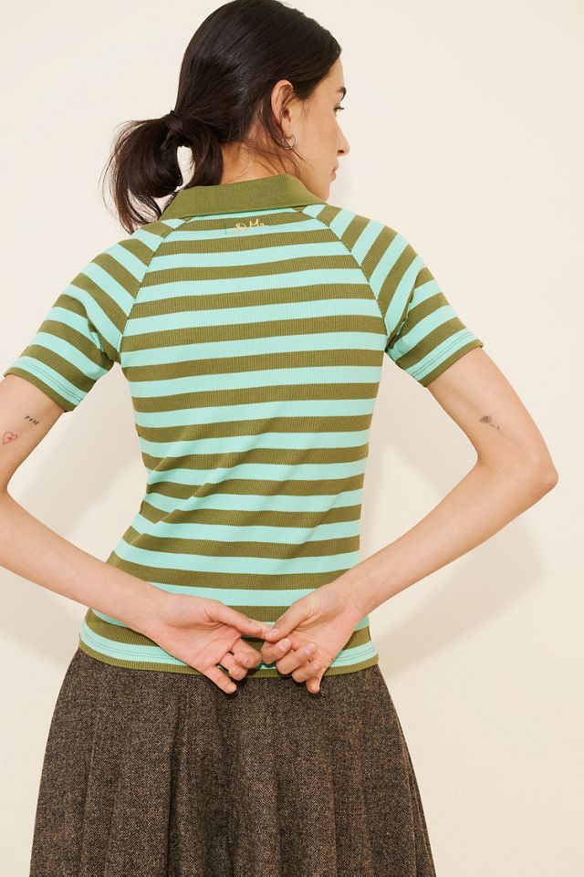 Damson Madder Delphi Polo Top #1