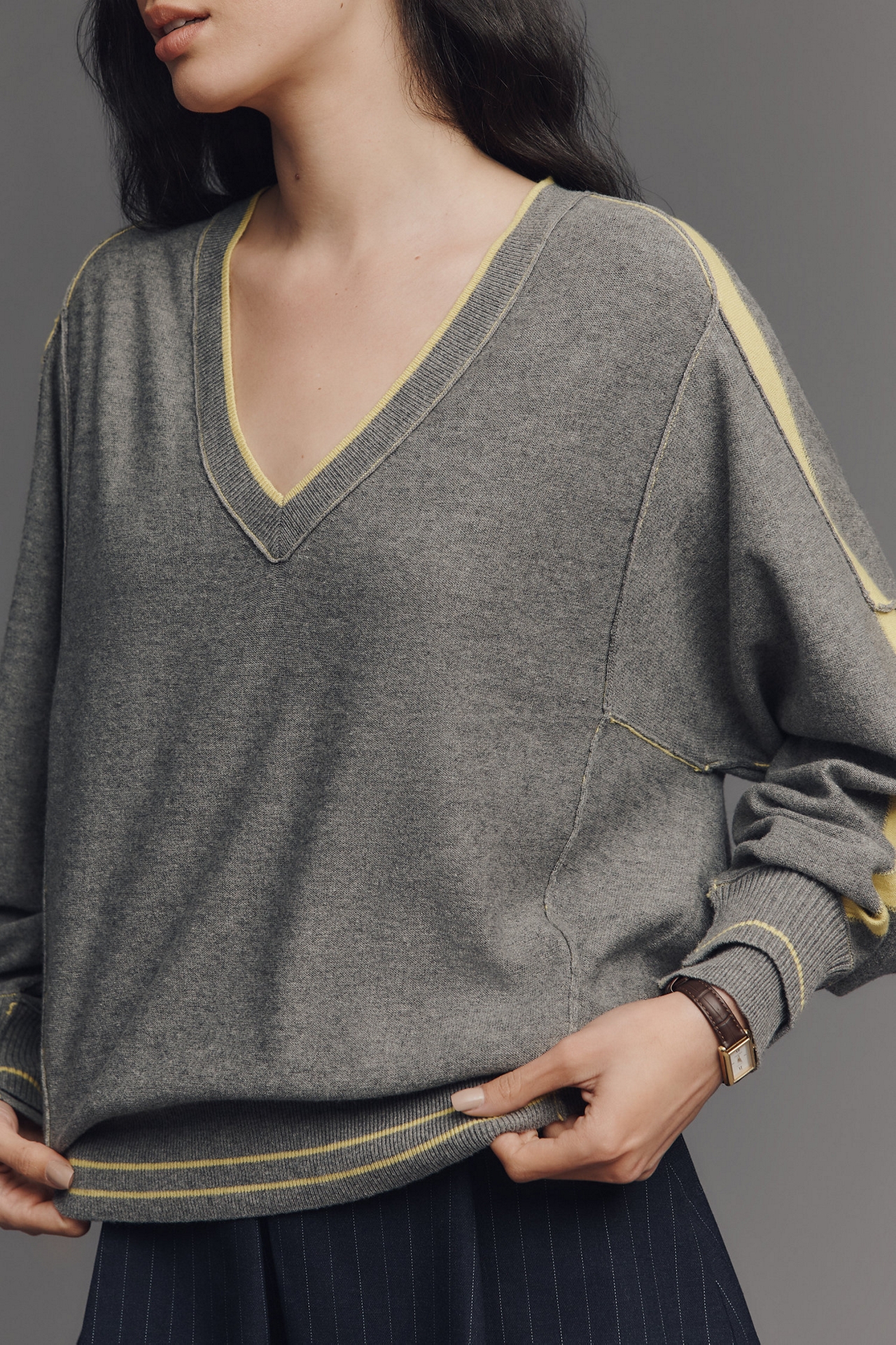 Pilcro Wool Blend Batwing Sweater