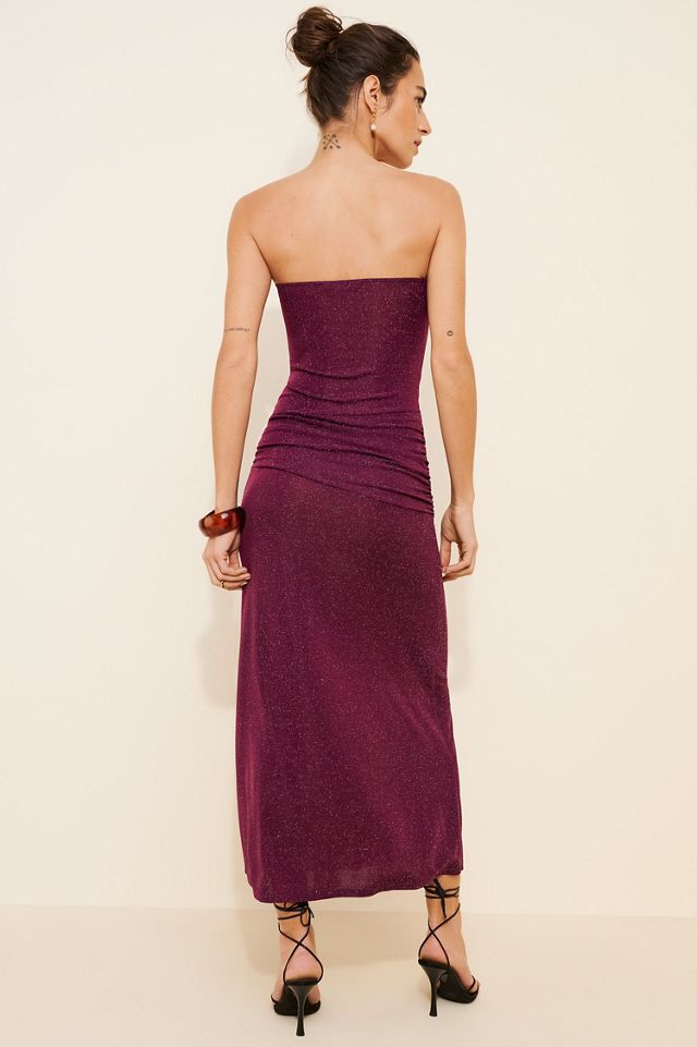 Elodie Iva Strapless Maxi Dress #1