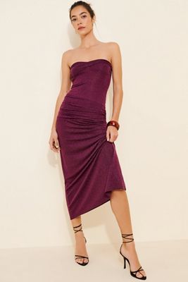 Elodie Iva Strapless Maxi Dress