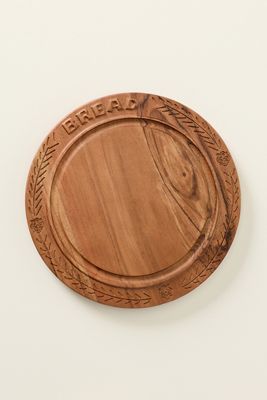 etúHOME Vintage English Wood Bread Board