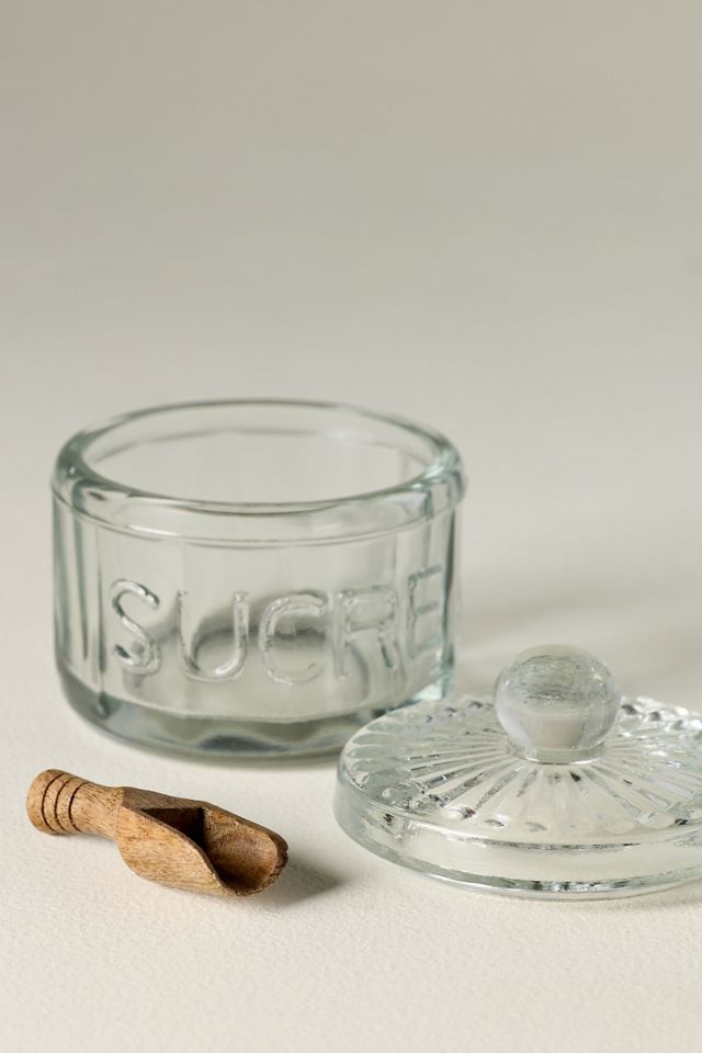 etúHOME Bistro Glass Sugar Cellar #1