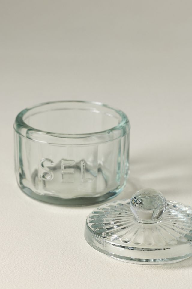 etúHOME Bistro Glass Salt Cellar #1