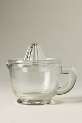 etúHOME Bistro Glass Citrus Hand Press Juicer