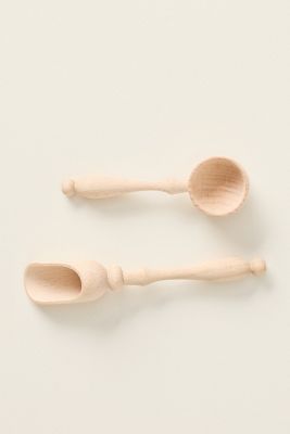 etúHOME Parisian Salt & Sugar Spoon Set