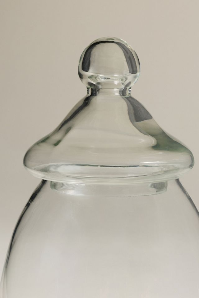 etúHOME Small Vintage Glass Bon Bon Jar #2