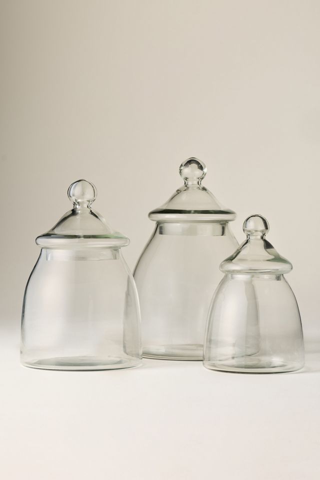 etúHOME Medium Vintage Glass Bon Bon Jar #1