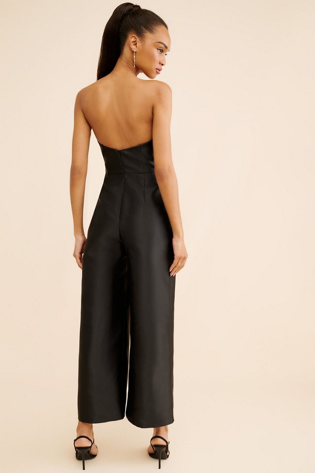 Hutch Hills Strapless Plunge Jumpsuit #1