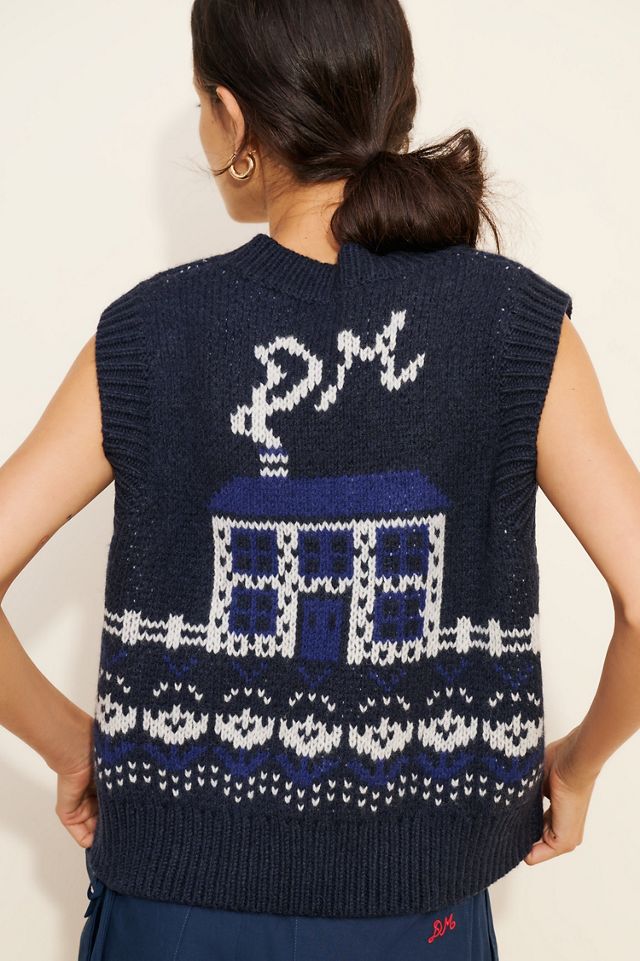 Damson Madder Rhona Sweater Vest #1