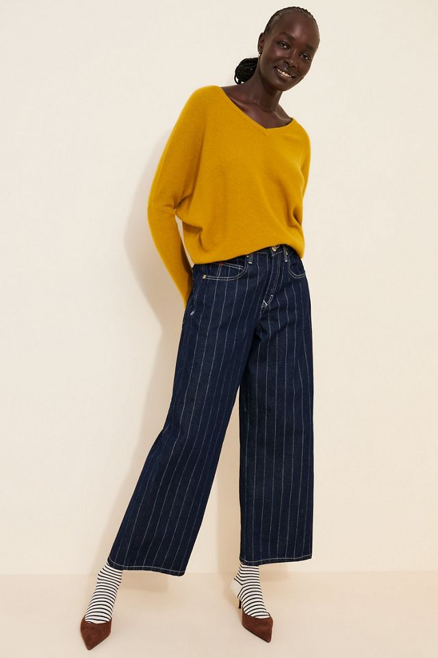 The Charley Cashmere Relaxed V-Neck Sweater #2