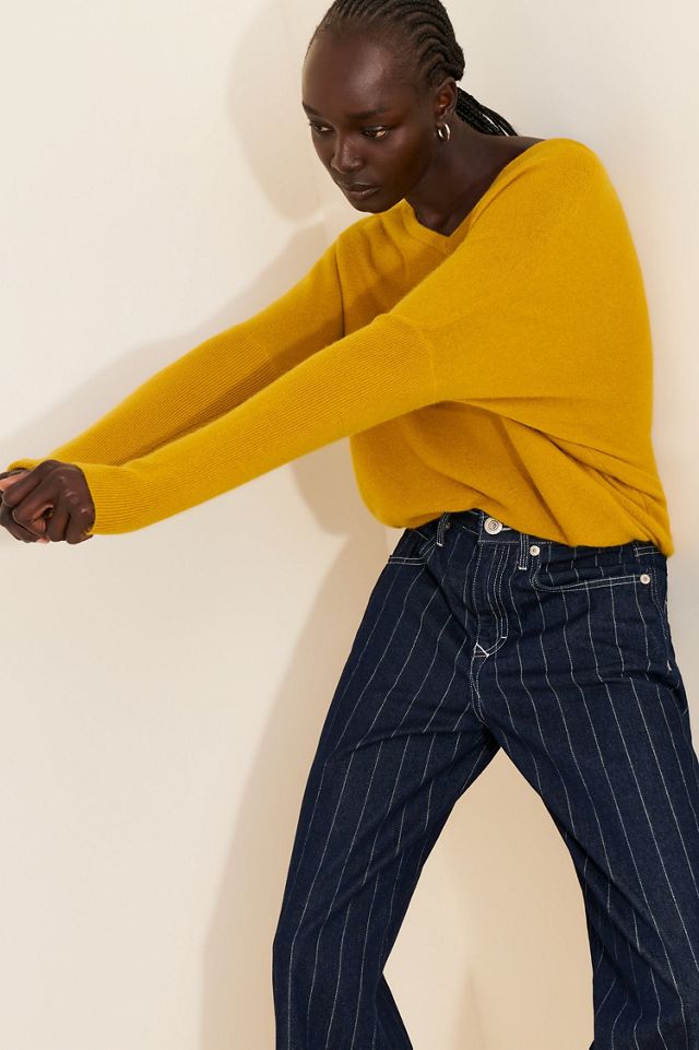The Charley Cashmere Relaxed V-Neck Sweater #3