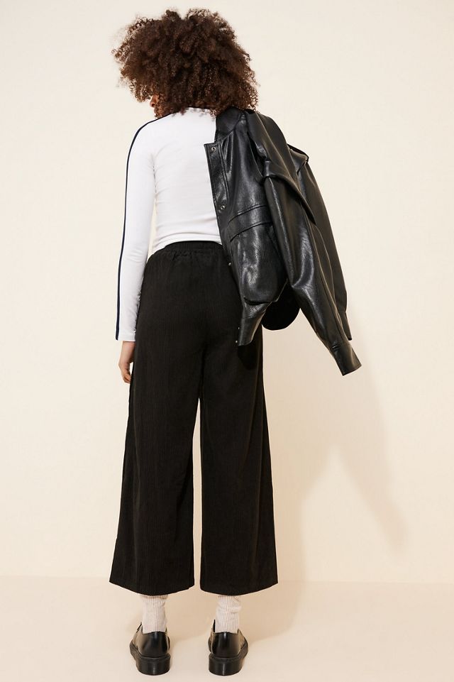 Little Lies Side Snap Corduroy Pants #1