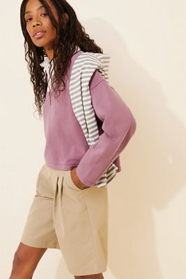 Port de Bras Sofia Contrast Collar Sweater