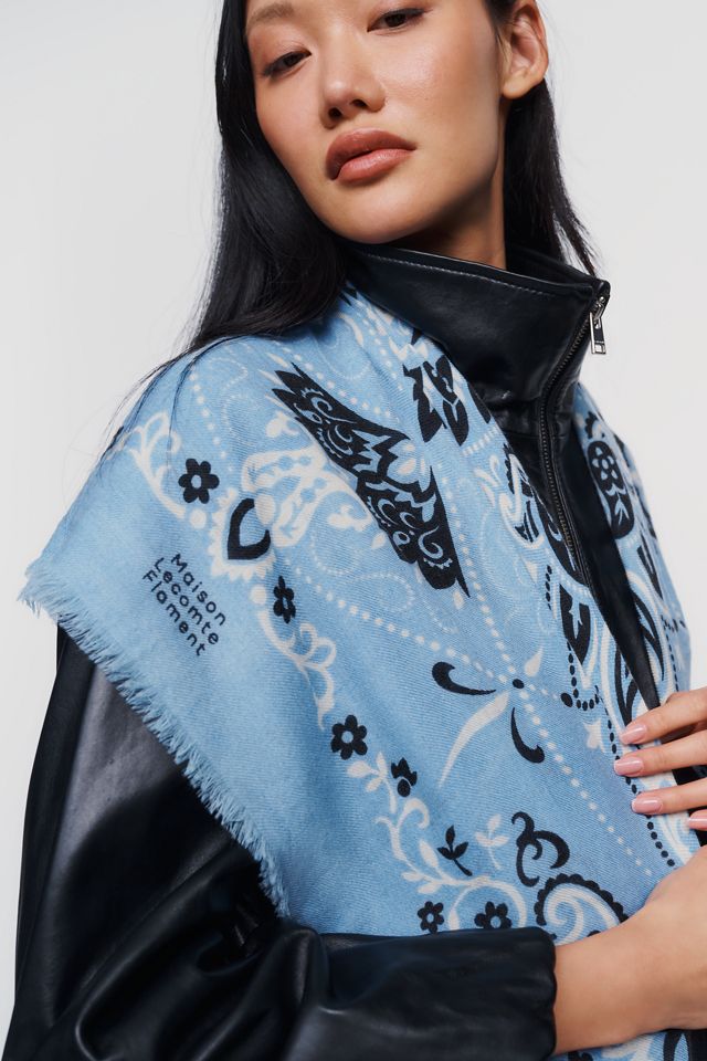 Maison Lecomte Flament Wool Cashmere Scarf #1