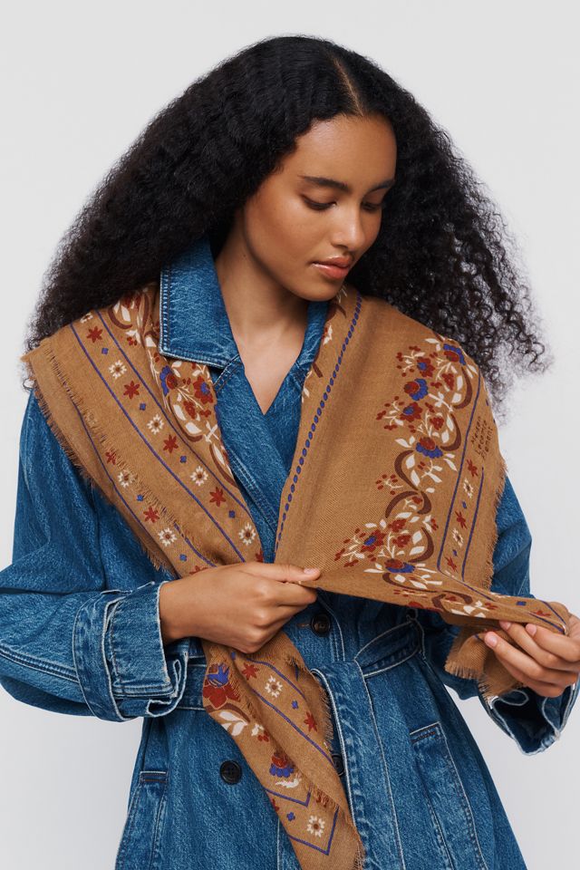 Maison Lecomte Flament Cashmere Triangle Scarf #2