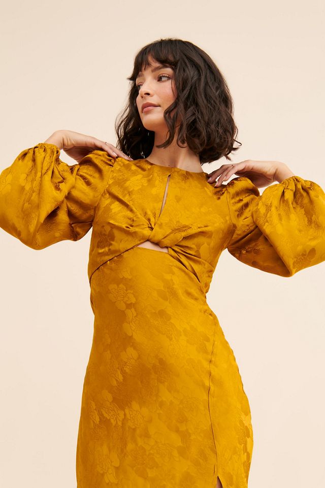 ASTR the Label Suzy Jacquard Midi Dress #2