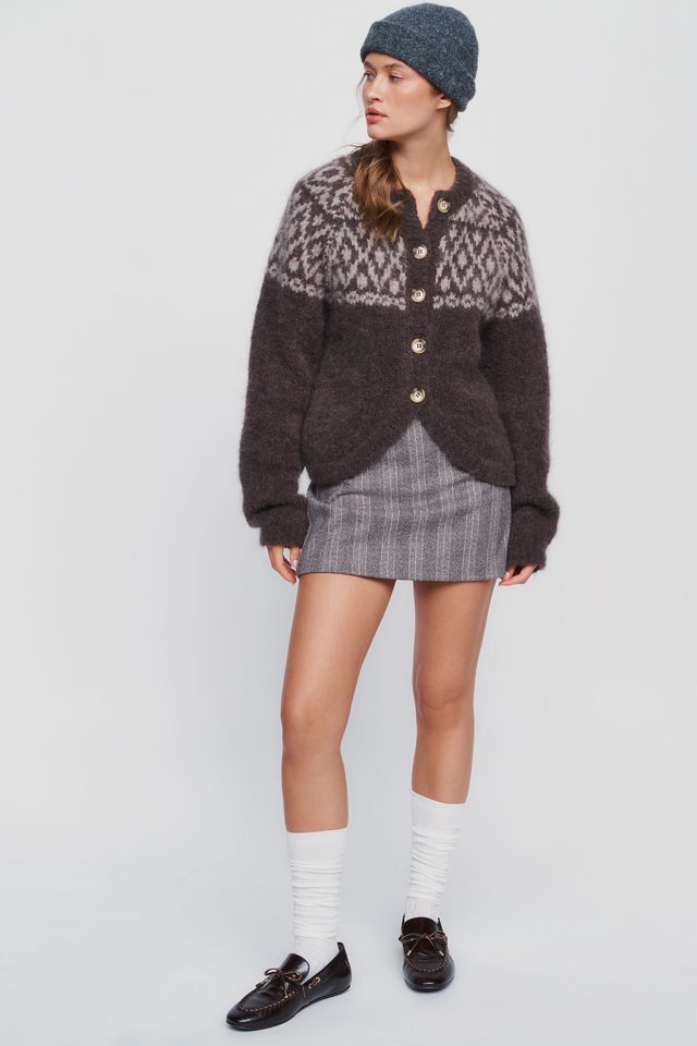 Sheer Over-The-Knee Cable Knit Socks #2