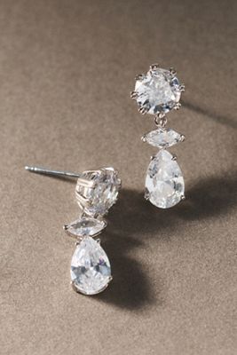 NADRI Kai Mixed Crystal Drop Earrings