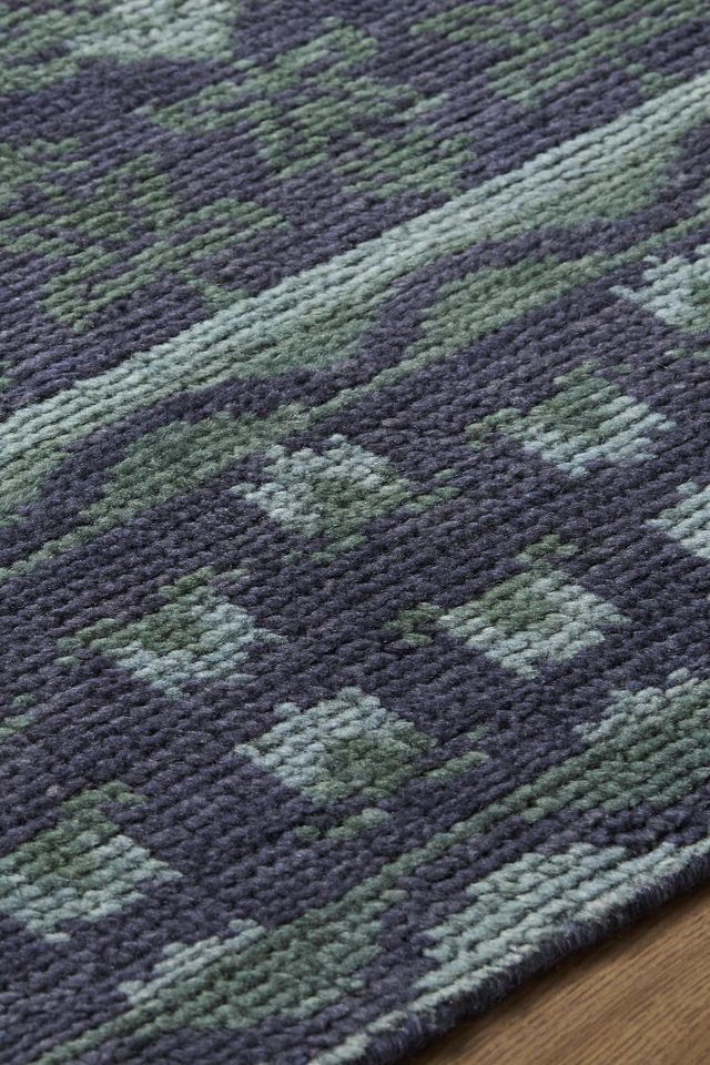 Azule Hand-Knotted Wool Rug #1