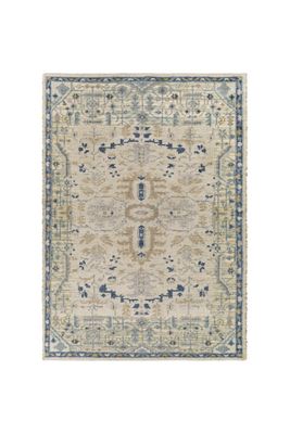 St. Moritz Hand-Knotted Wool-Blend Rug
