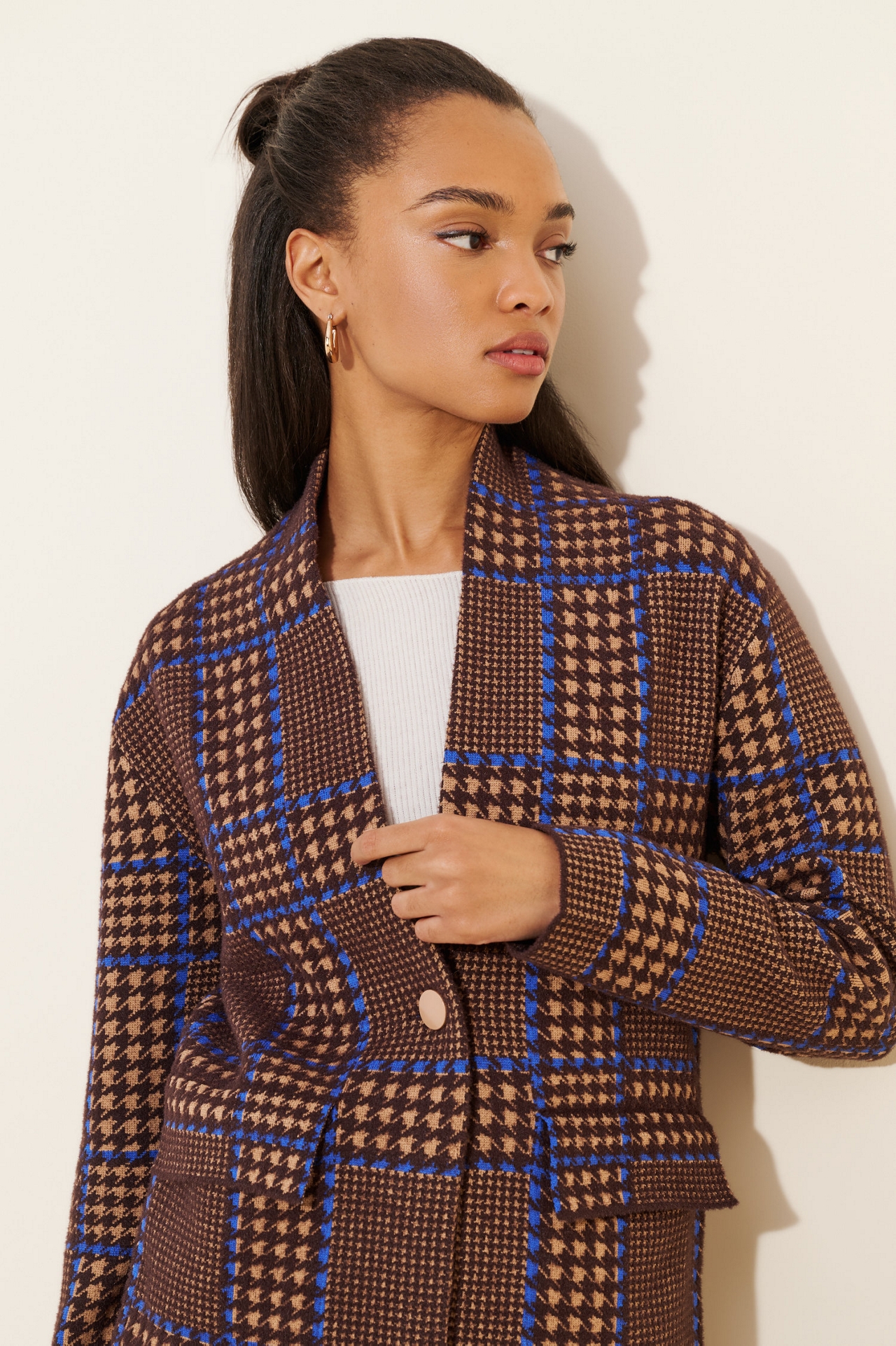 NVLT Single Breasted Blazer Coatigan