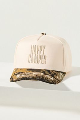 Friday Feelin Happy Camper Trucker Hat