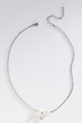 By Anthropologie Delicate Pearl Necklace