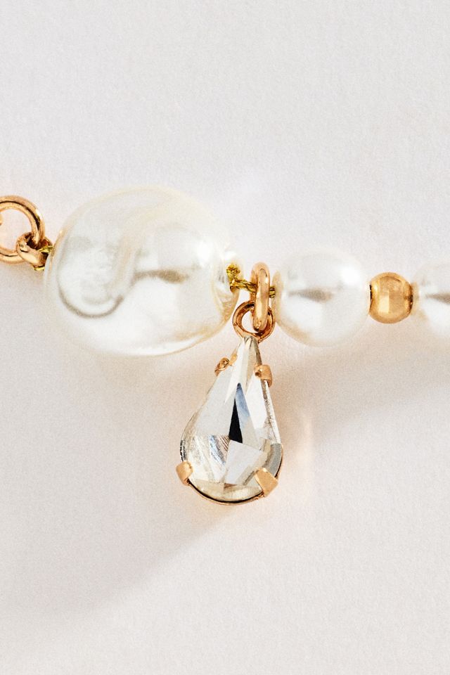 By Anthropologie Delicate Pearl Necklace #1