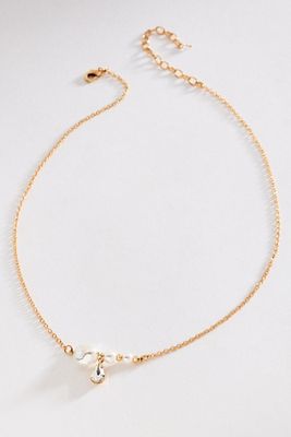 By Anthropologie Delicate Pearl Necklace
