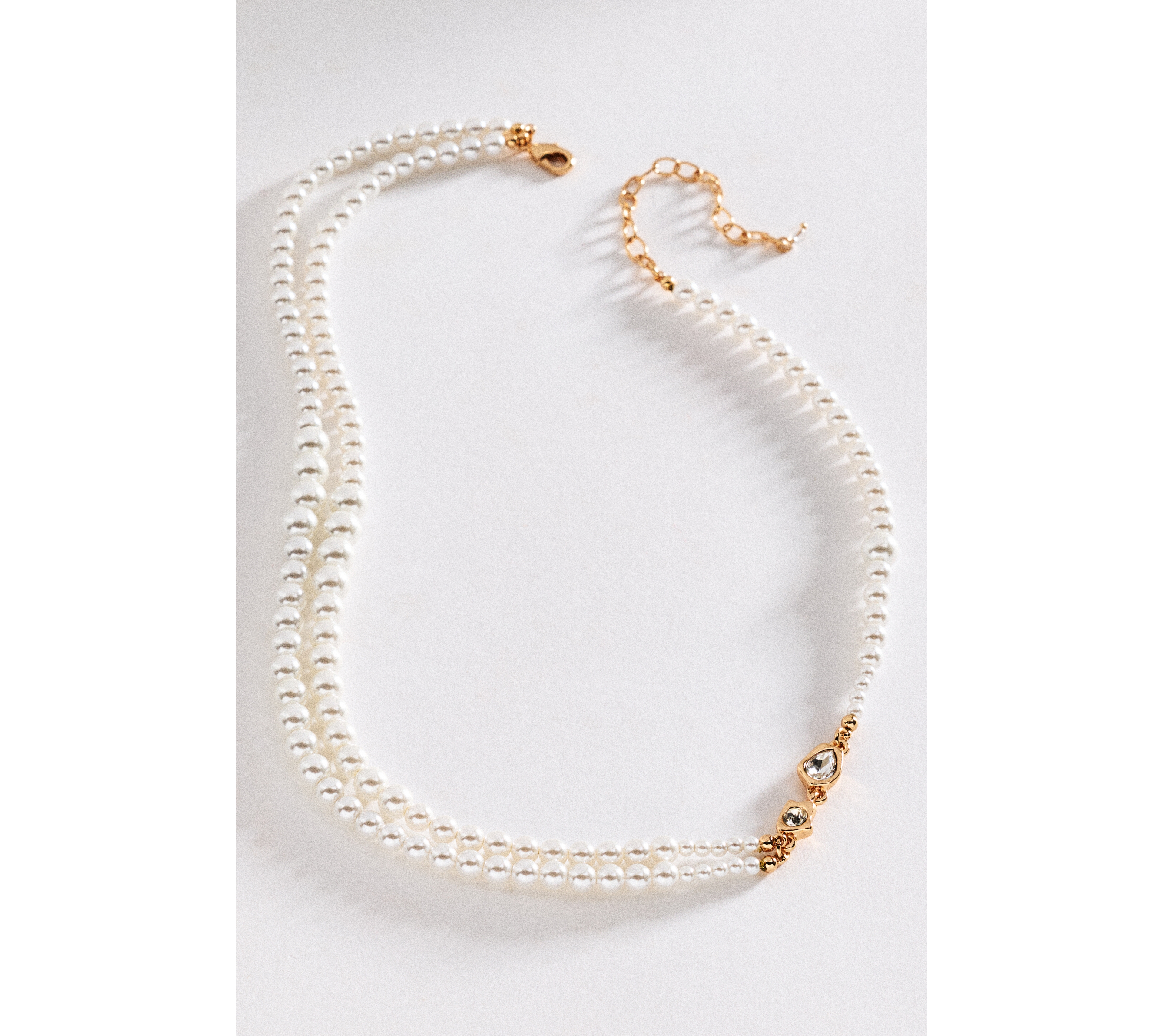 By Anthropologie Layered Pearl Necklace