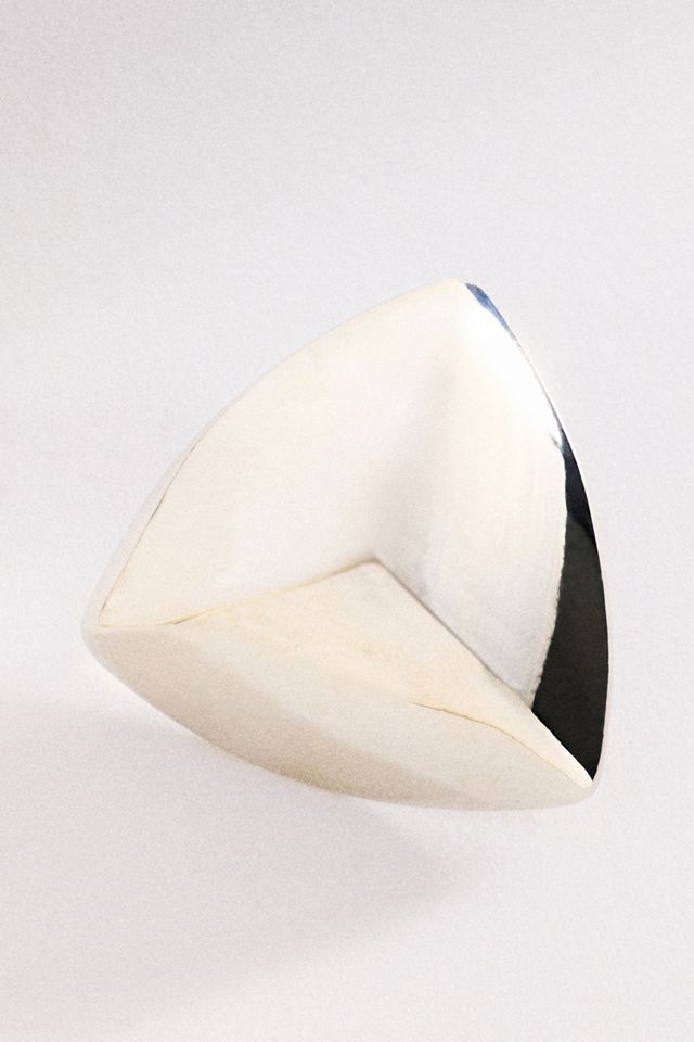 By Anthropologie Geometric Triangle Earrings #1