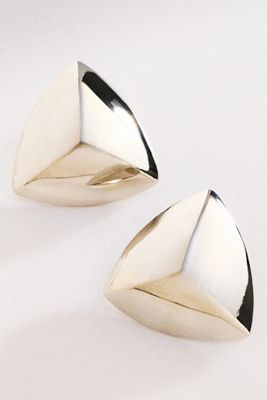 By Anthropologie Geometric Triangle Earrings